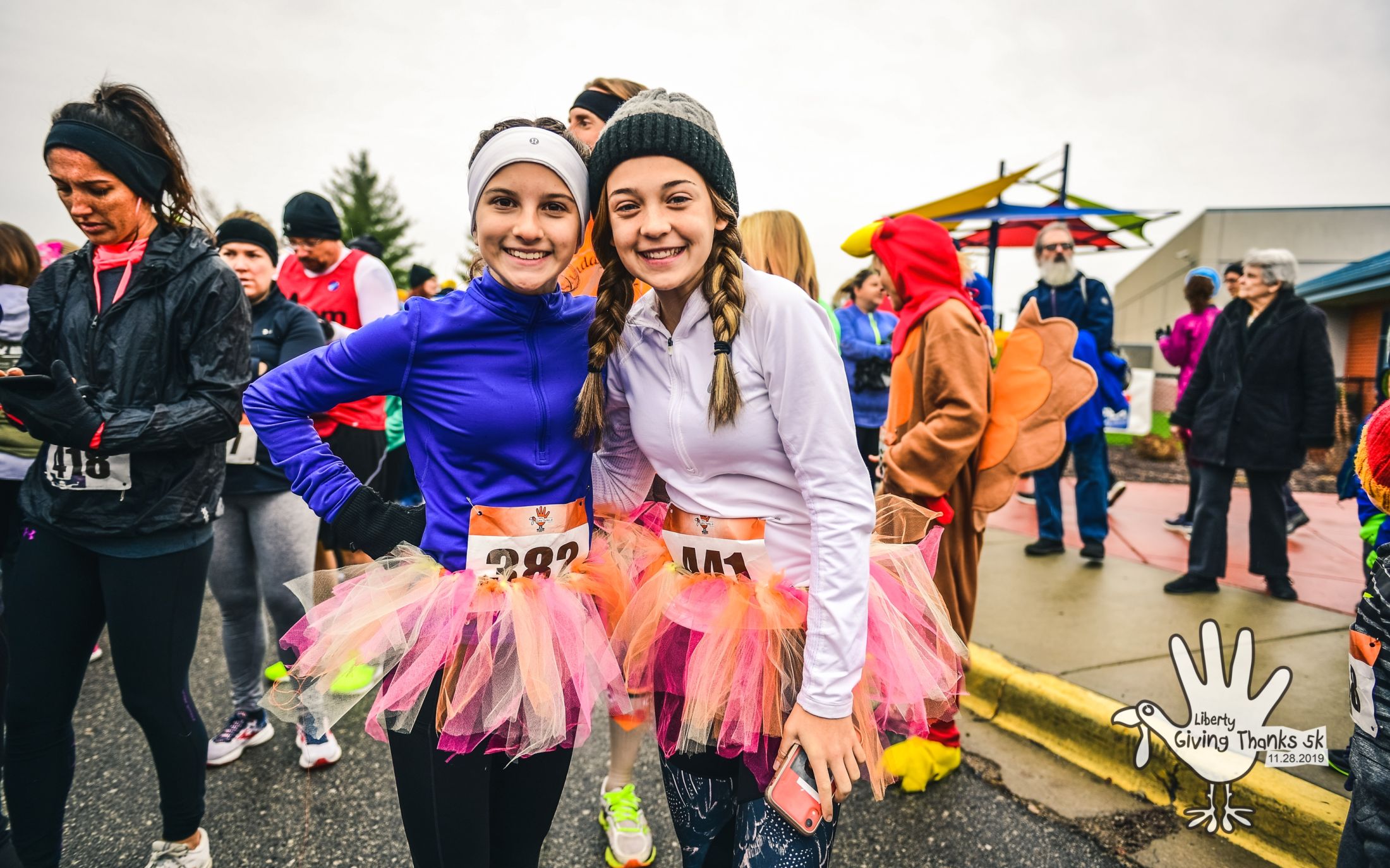Liberty Giving Thanks two girls in tutus